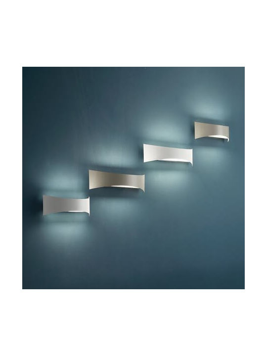 Ondaluce Φωτιστικό Τοίχου LED Μπεζ 40x10.5εκ. Ondaluce Φωτιστικό Τοίχου LED Μπεζ 40x10.5εκ.