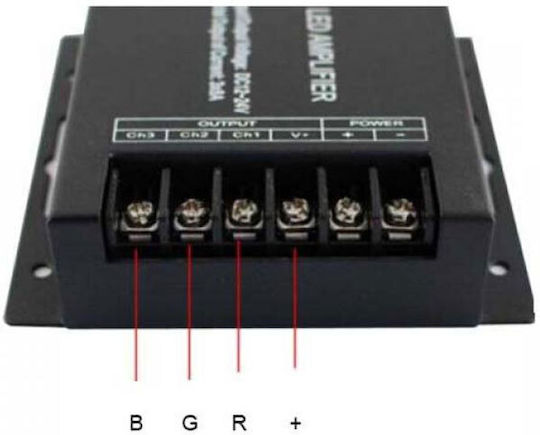 Aca Amplificator de Semnal 24A RGB pentru bandă AMF2