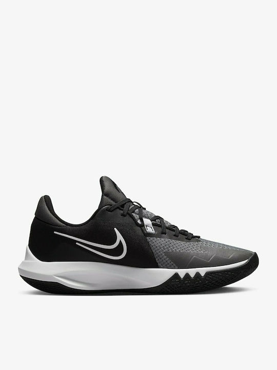 Precision 4 Low Basketball Shoes Black / White / Iron Grey