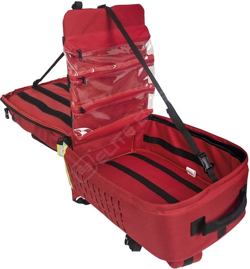 Elite Bags Paramed’s XL Medical First Aid Rucksack Red
