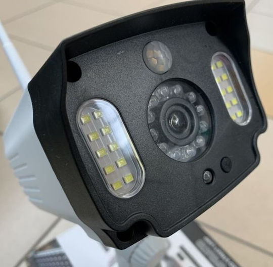 T-28 SDM Dummy Überwachungskamera Solar mit LED-Beleuchtung