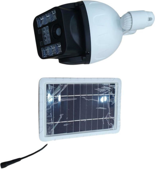 Dummy Überwachungskamera Solar mit LED-Beleuchtung