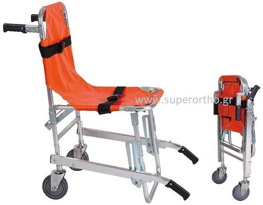 SuperOrtho Scaun de transfer pentru scări cu 2 roți cu o capacitate maximă de 159kg 120x51x92cm