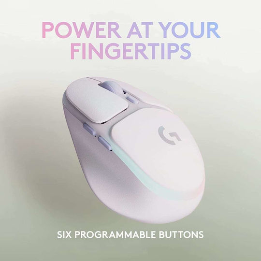 Logitech G705 Ασύρματο RGB Gaming Ποντίκι 8200 DPI White Mist