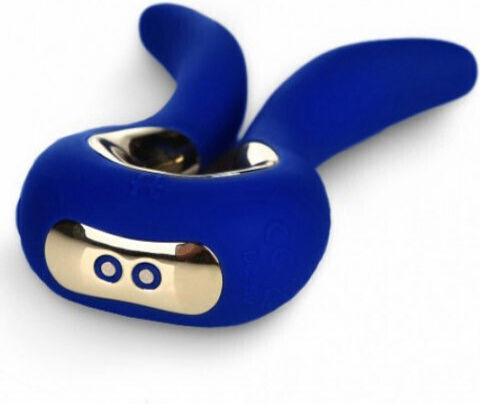 Fun Toys GVibe Mini Vibrator pentru cupluri albastru regal