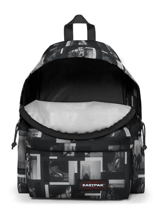 Eastpak Padded Pak'r Σχολική Τσάντα Πλάτης Γυμνασίου - Λυκείου City Grain Black