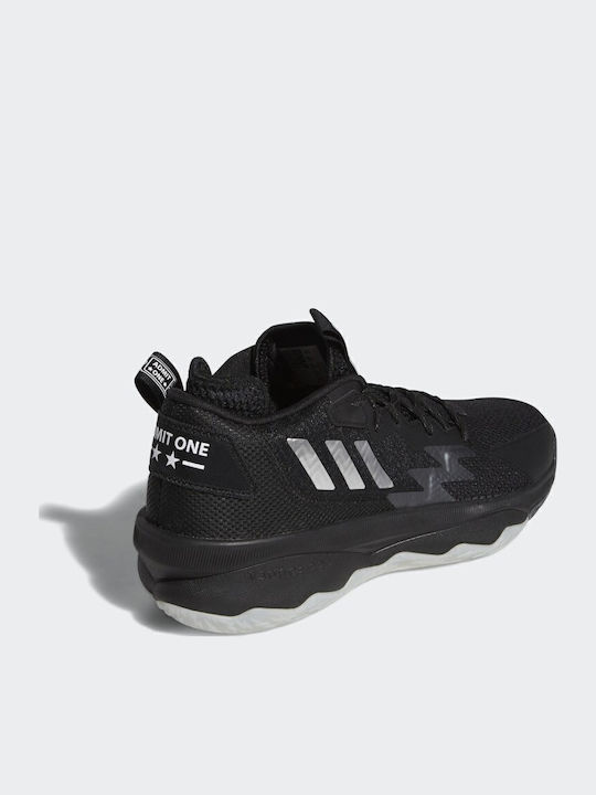 Dame 8 Ψηλά Μπασκετικά Παπούτσια Core Black / Silver Metallic / Grey Six