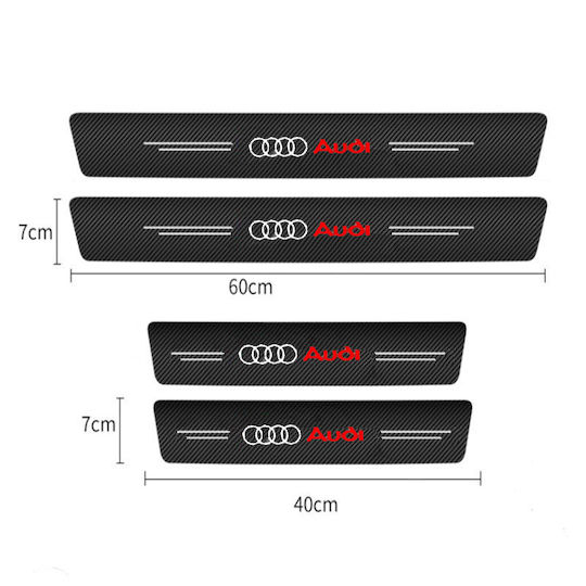Car Interior Decorative Door Sills 4pcs