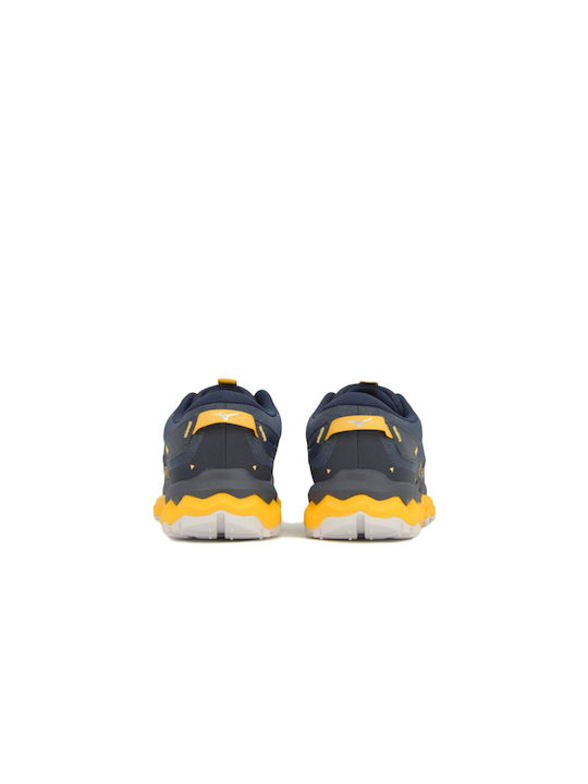 Wave Daichi 7 Ανδρικά Αθλητικά Παπούτσια Running Μαύρα
