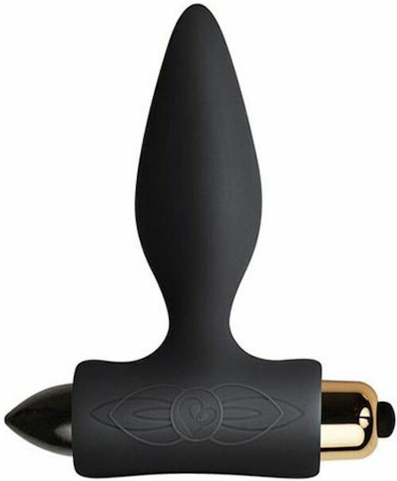 Rocks Off Petite Sensations Plug Anal Plug mit Vibration Schwarz 7cm