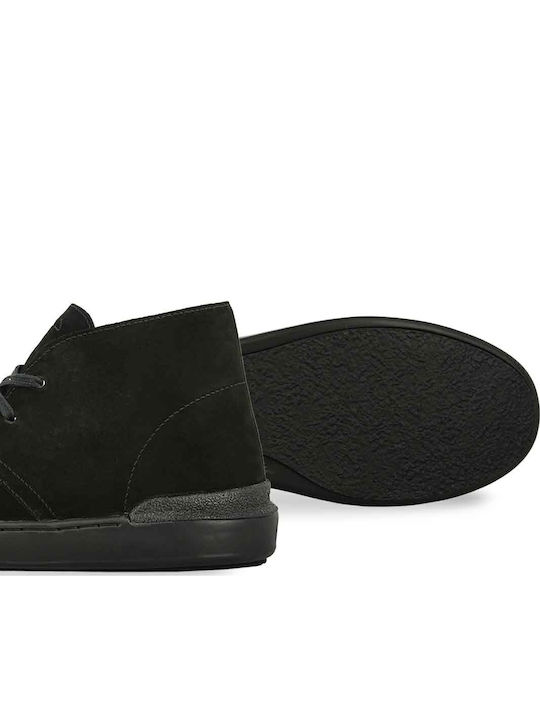 Courtlite Dbt Suede Μαύρα Ανδρικά Μποτάκια