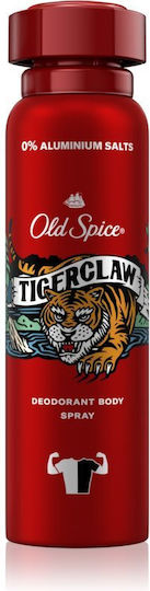 Old Spice Tigerclaw Deodorant Body Deodorant sub formă de Spray Fără aluminiu 150ml