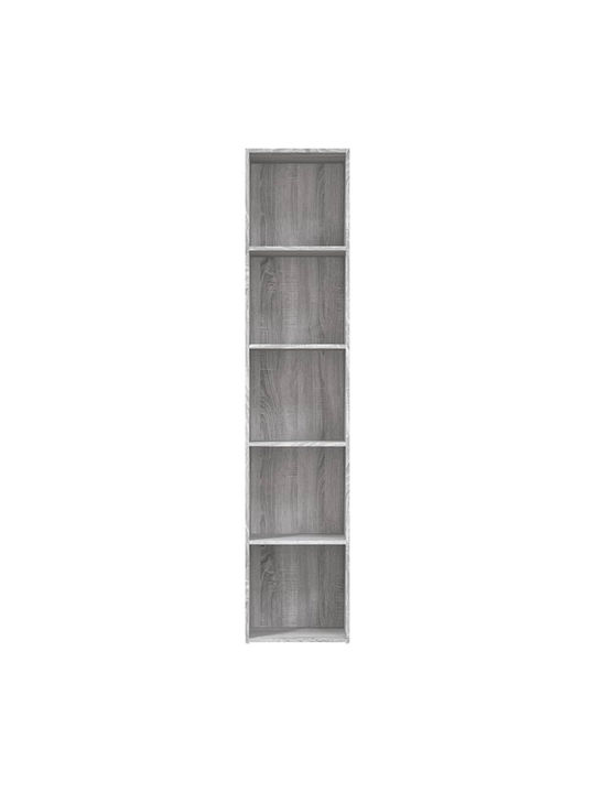 Bookcase Grey 40x30x189cm