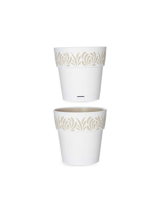 Stefanplast Self-watering Pot Plastic 25x25x25cm.