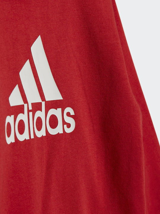 Kids Sweatpants Set Red 2pcs Badge of Sport