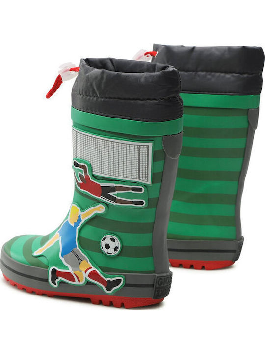 Kids Wellies Narsao Green