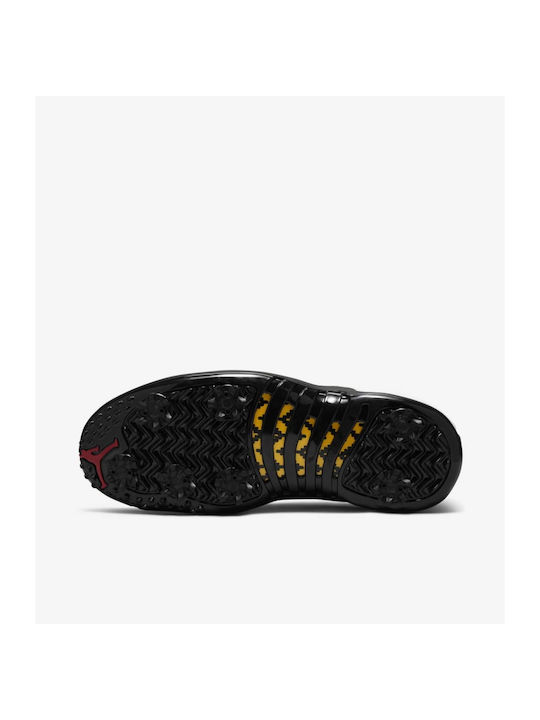 Air  12 Retro Low Sport Shoes Golf White / Black / Taxi