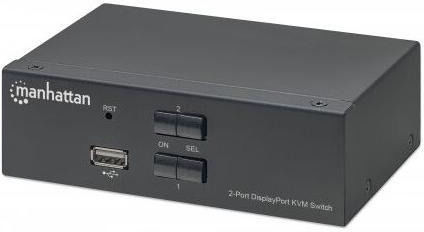 Manhattan Switch Manhattan 2-Port DisplayPort 4K@60Hz