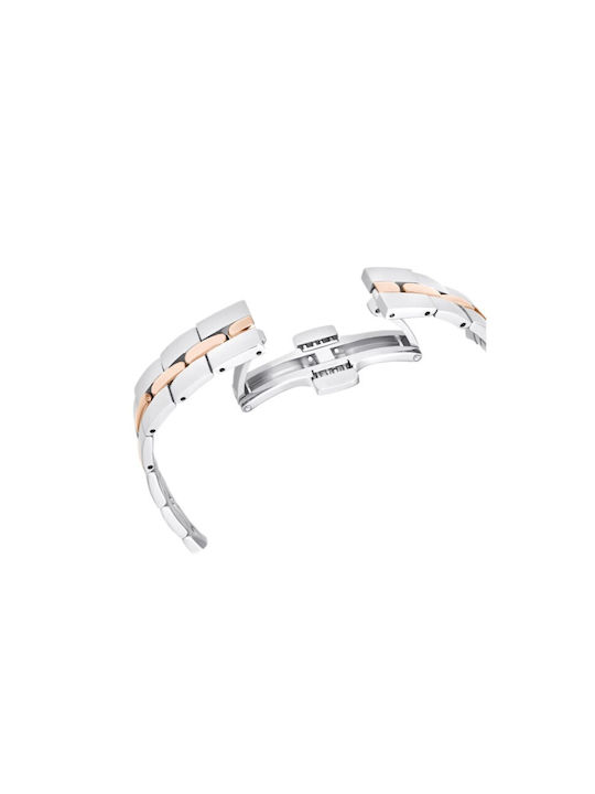 Swarovski Cosmopolitan Women's Watch with Pink Gold Metal Bracelet