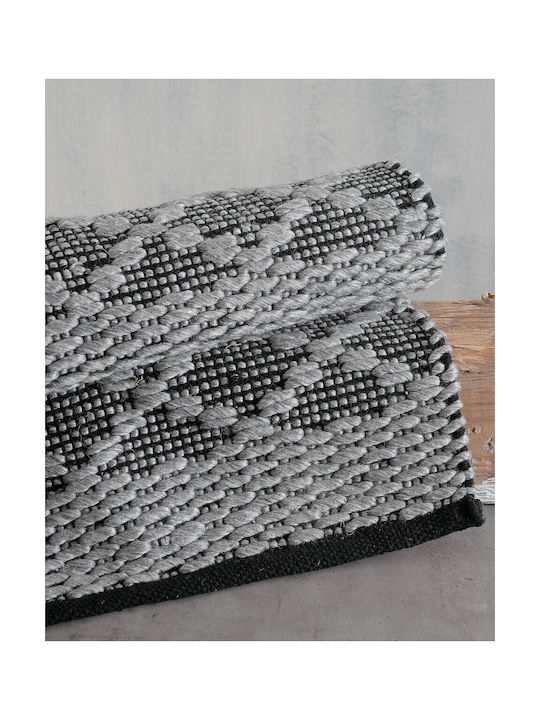 Rythmos Kesi Χαλί Ορθογώνιο Καλοκαιρινό Γκρι 60x120cm