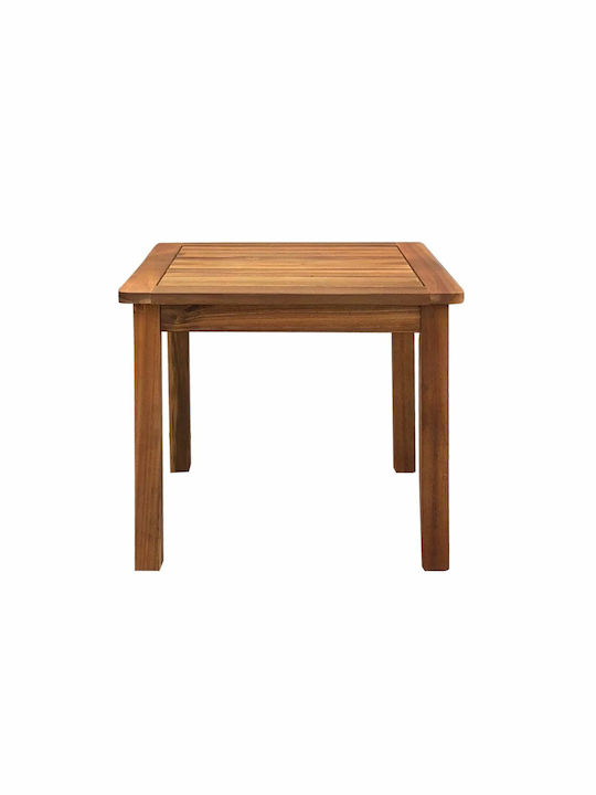 Wooden Masa auxiliară pentru spații exterioare mici Lugano 45x45x45buc