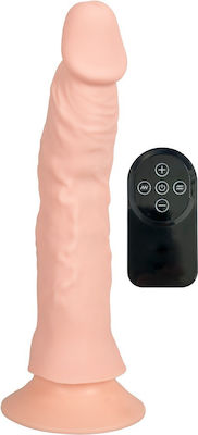 Nature Skin Bendable RC Vibrator 21.5cm Flesh