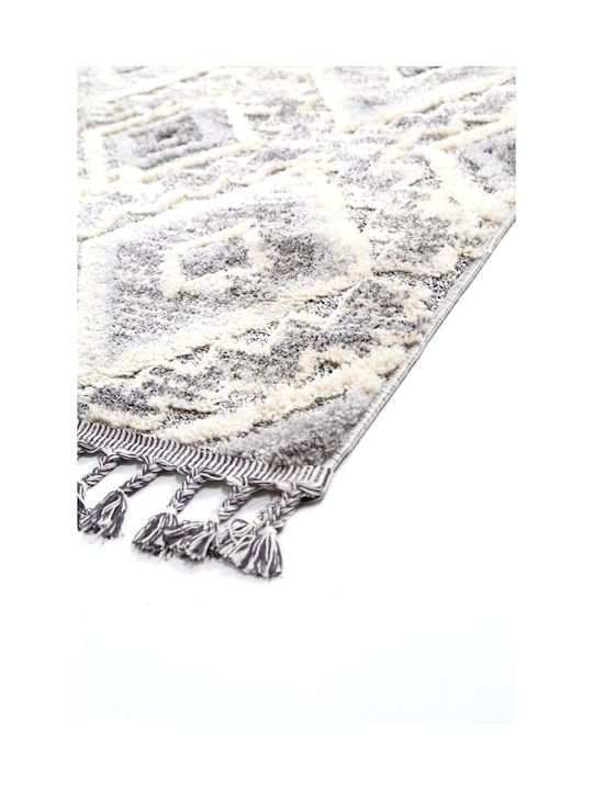 Royal Carpet La Casa 7810A Rug Rectangular with Fringes D. Grey / L. Grey