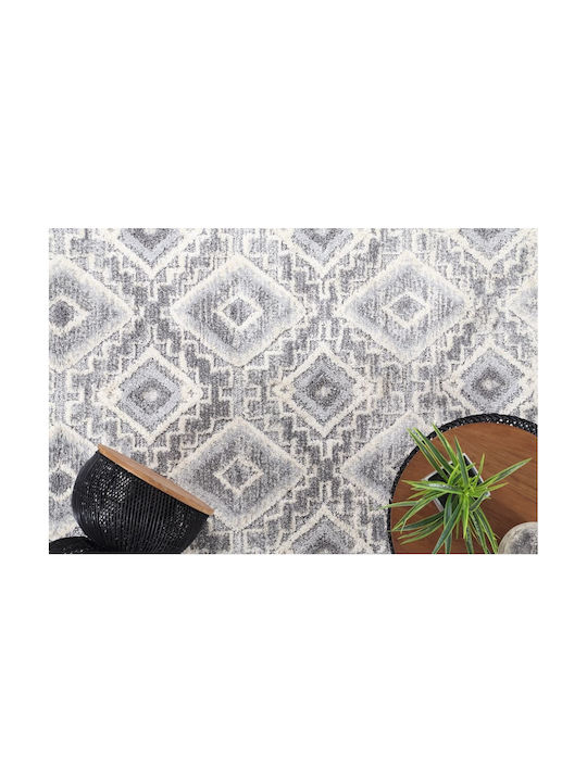 Royal Carpet La Casa 7810A Rug Rectangular with Fringes D. Grey / L. Grey