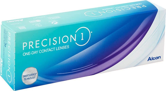 Alcon Precision 1 30 Daily Contact Lenses Silicone Hydrogel with UV Protection