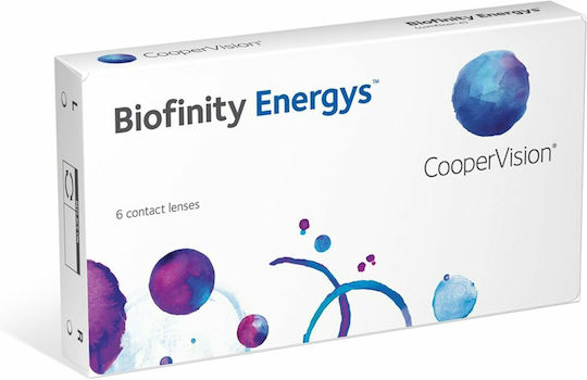 Cooper Vision Biofinity Energys 6 Monthly Contact Lenses Silicone Hydrogel