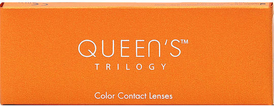 Queen's Trilogy 2 Lunar Colorați Lentile de Contact Hidrogel