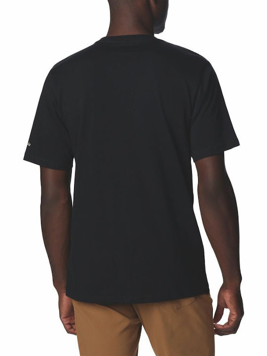 Columbia Men's T-Shirt with Logo Black