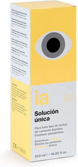 Interapothek Solucion Unica Contact Lens Solution 500ml