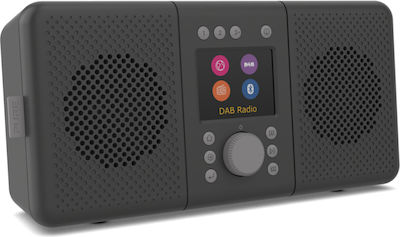 Pure Elan Connect+ Tabletop Radio Battery DAB+ with Bluetooth Black