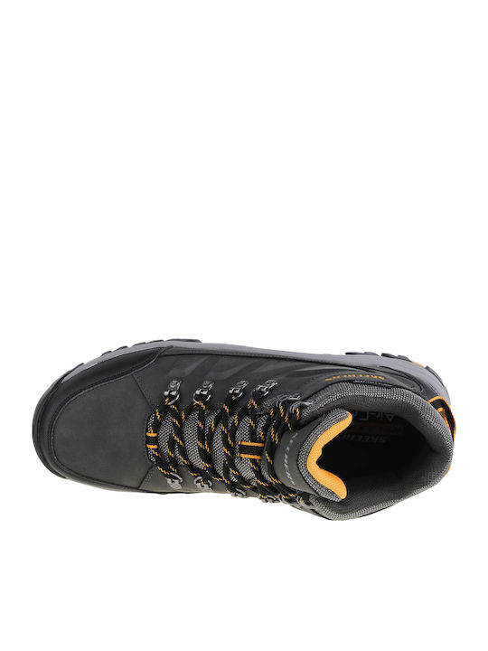 Skechers Relment-Daggett Ανδρικά Ορειβατικά Μποτάκια Γκρι