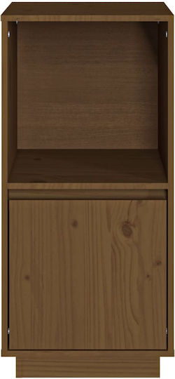 Dulap de Podea pentru Sufragerie din Lemn Masiv Maro Miere 38x35x80cm