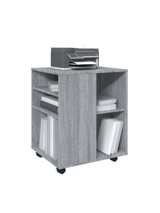 Bibliothek Grau 60x53x72cm