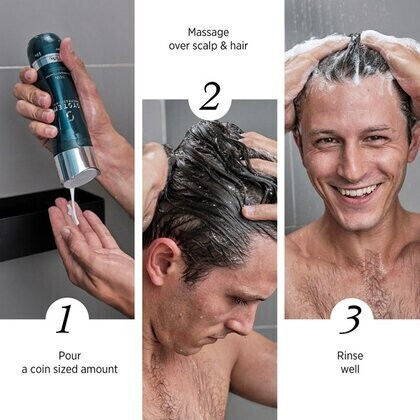 System Professional Man M1D Anti-Dandruff Σαμπουάν κατά της Πιτυρίδας για Όλους τους Τύπους Μαλλιών 250ml