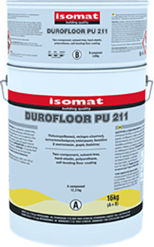 Isomat Durofloor-PU 211 Χρώμα Δαπέδων Γκρι 16kg