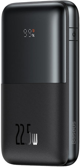 Baseus Bipow Pro Power Bank 20000mAh 22.5W with 2 USB-A Ports and USB-C Port Power Delivery Black