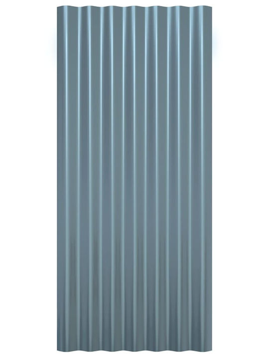 vidaXL Γαλβανιζέ Πάνελ Οροφής Π80xΒ36cm