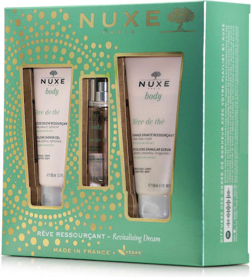 Nuxe The Shower Dream Σετ Περιποίησης για Καθαρισμό Σώματος & Ενυδάτωση 3τμχ