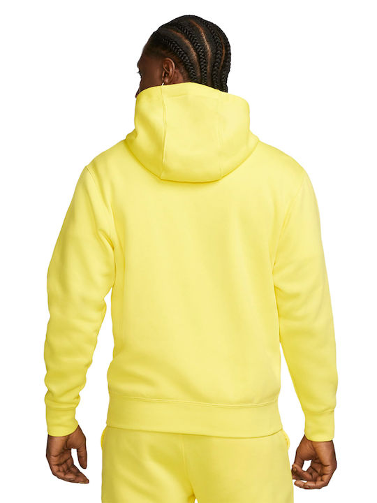 Nike Club Yellow with Hood