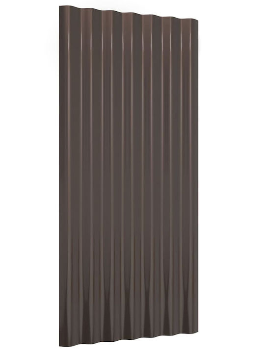 vidaXL Γαλβανιζέ Πάνελ Οροφής Π80xΒ36cm