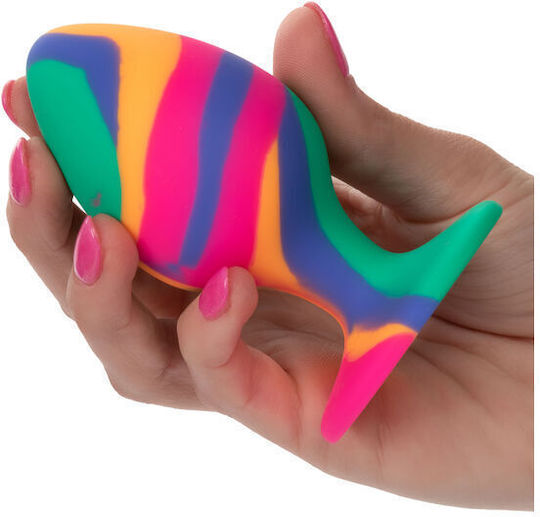 Calexotics Cheeky Tie-Dye Anal Plug Groß