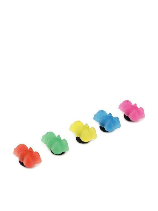 Crocs Jibbitz Charms Candy Bear Πολύχρωμα 5τμχ