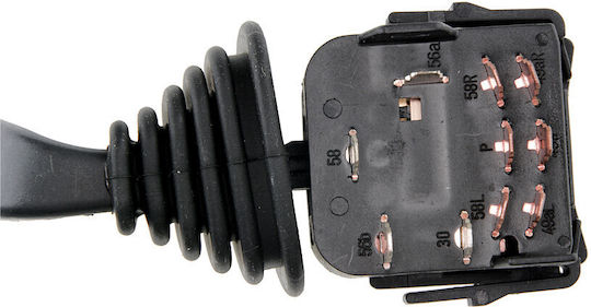 NTY Διακόπτης Φώτων Αυτοκινήτου για Jaguar MK / MK II Opel Astra / Agila / Corsa / Tigra / Omega / Vectra / Calibra / Cavalier / Combo / Sintra / Speedster Μαύρο