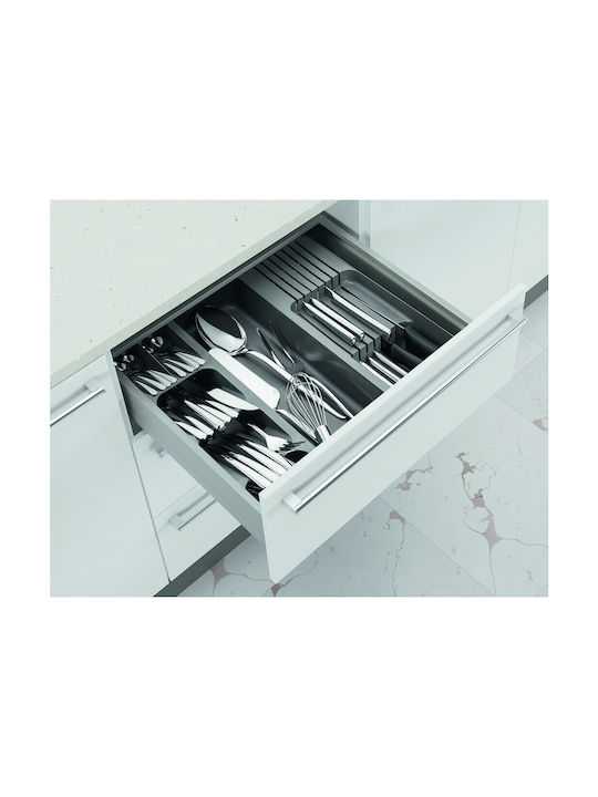 TnS Drawer Cutlery Tray Plastic 39x38x5cm White