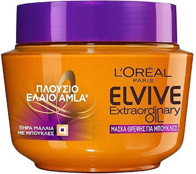 L'Oreal Paris Elvive Extraordinary Oil Curl Nutrition Mask Haarmaske für Reparatur 300ml