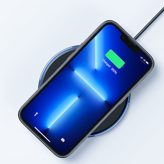 Joyroom 14Q Umschlag Rückseite Metallisch Schwarz (iPhone 14 Plus)